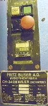  BUSER HYDROMAG Model 538 Flat bed printer,